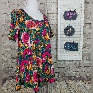 Pyschedelic Paisley And Floral Perfect TEE